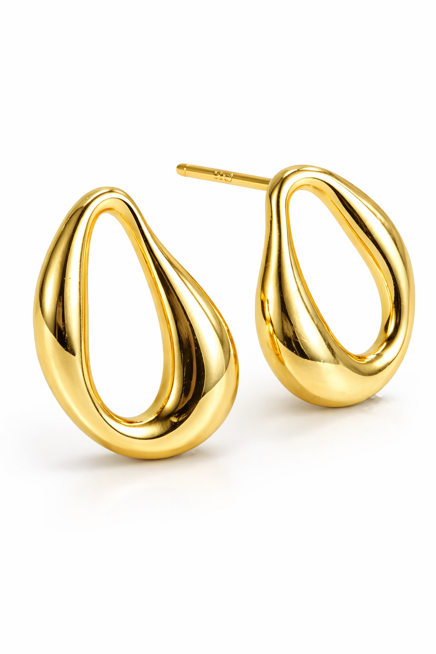 Elegante Amaya Selene Tropfenohrringe mit silbernen Haken und schimmernden Perlen, ideal für besondere Anlässe.